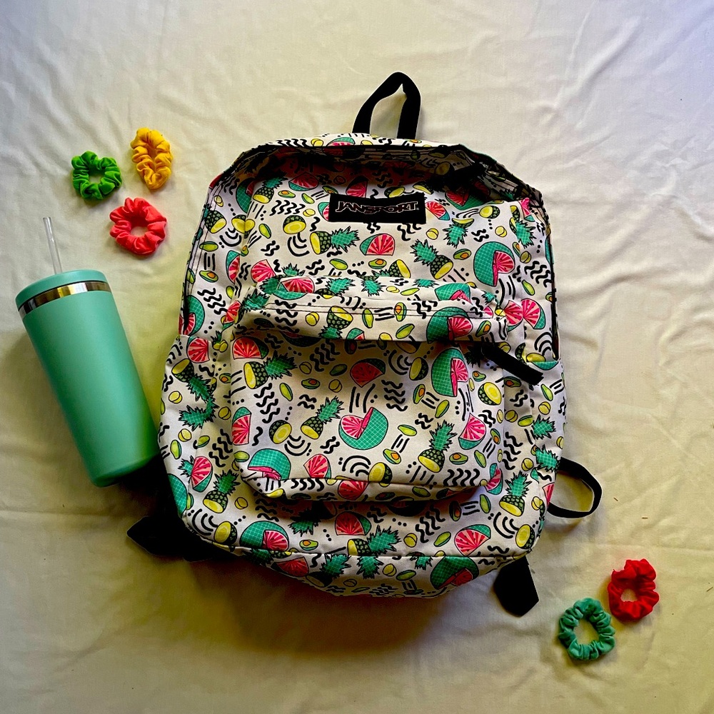 JanSport Backpack  🍉 Fruit Ninja Print